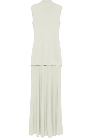 Jil Sander Vestido largo a capas
