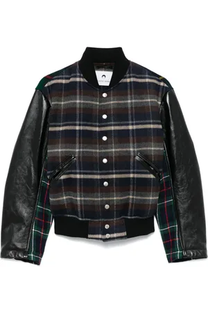 Marine Serre Chamarra bomber Regenerated