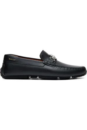Bally Mocasines con placa del logo
