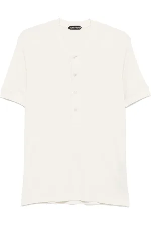 Tom Ford Playera de canalé fino