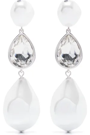 Self-Portrait Aretes con perla artificial