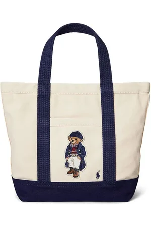 Ralph Lauren Tote pequeña con motivo Polo Bear
