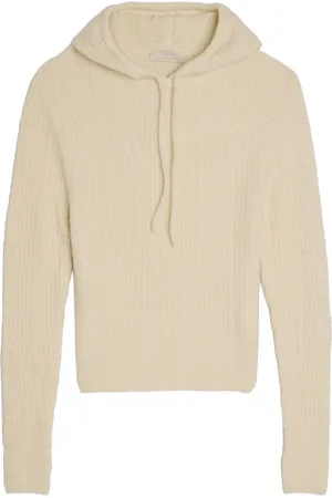 AMOMENTO Hoodie tejida con hebilla