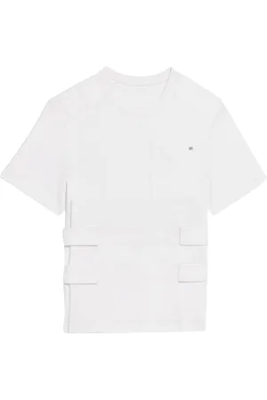 Helmut Lang Playera con cierre autoadherente