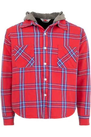 SAINT MXXXXXX Sobrecamisa con motivo de cuadros