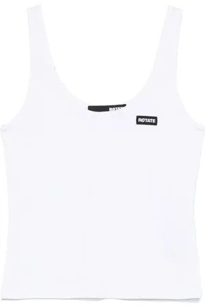 ROTATE Camiseta con parche del logo