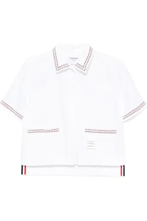 Thom Browne Camisa corta con espalda caída