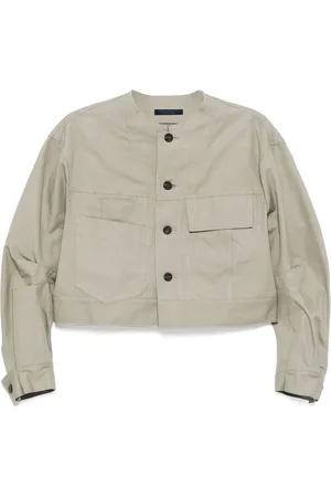 YOHJI YAMAMOTO Chamarra de algodón