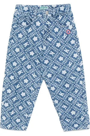 Kenzo Jeans con logo estampado