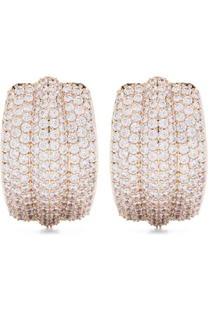 Self-Portrait Aretes con cristales