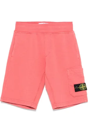 Stone Island Bermudas con distintivo Compass