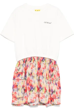 OFF-WHITE Vestido con logo estampado