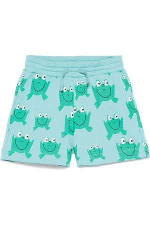 Stella McCartney Shorts con ilustración estampada