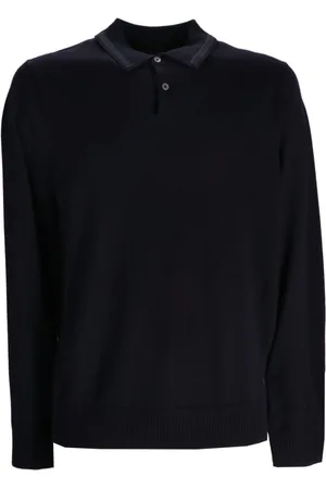 Paul Smith Playera tipo polo de manga larga
