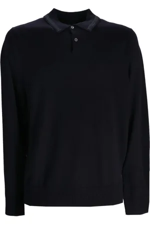 Paul Smith Playera tipo polo de manga larga