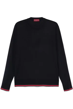 Gucci Suéter con ribete Web