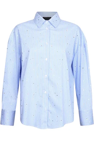 Liu Jo Camisa de popelina con detalles de strass
