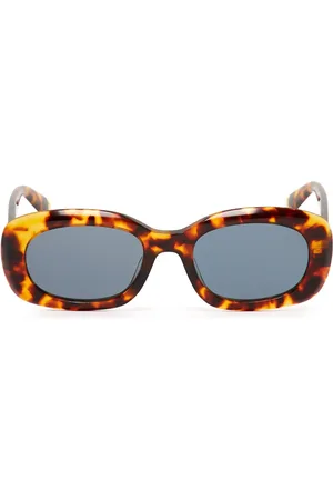 Stella McCartney Lentes de sol con armazón ovalada