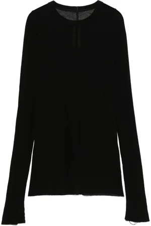 Rick Owens Playera de canalé
