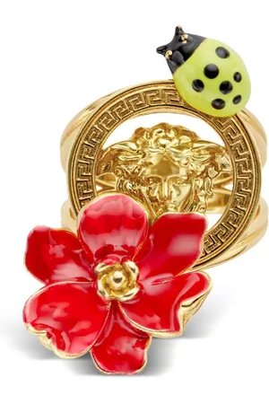 VERSACE Anillo Medusa Head de x Dua Lipa