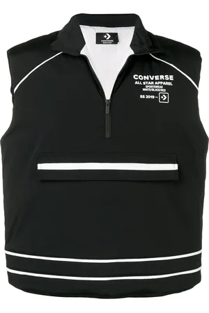 Converse Chaleco tipo suéter con logo