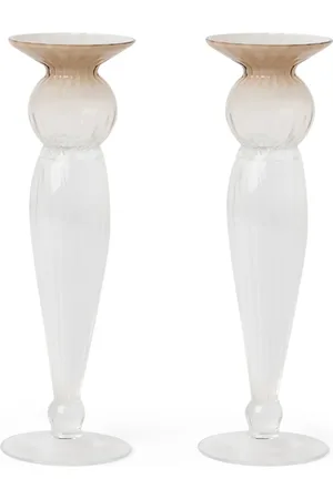 Brunello Cucinelli Candelabro de cristal de Murano