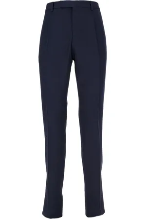 LARDINI Pantalones chinos de tiro medio