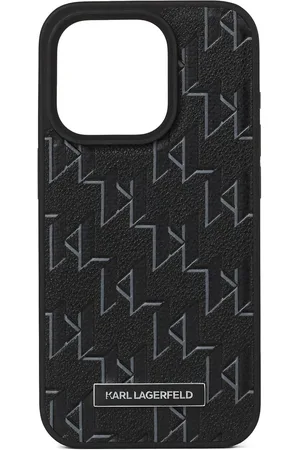 Karl Lagerfeld Funda para iPhone 16 Pro con monograma