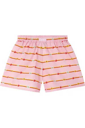 VERSACE Shorts In Bloom