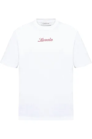 Lanvin Playera con logo bordado