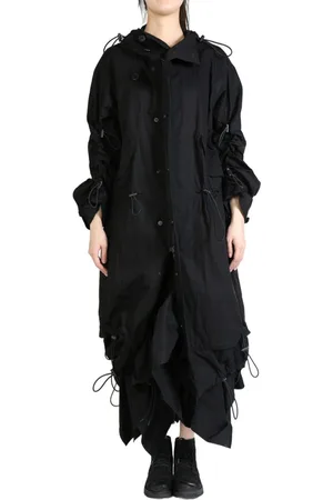 YOHJI YAMAMOTO Weather Loose Elastic parka