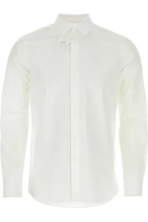 VALENTINO GARAVANI Camisa de popelina con apliques florales