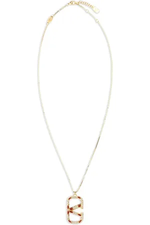 VALENTINO GARAVANI Collar VLogo Signature con cristal