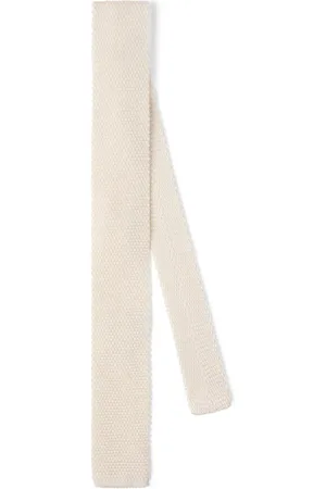 Brunello Cucinelli Corbata de seda tejida