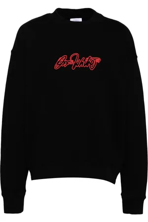 OFF-WHITE Sudadera con logo bordado