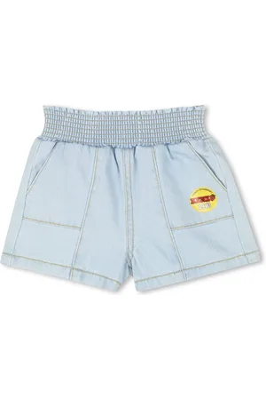 Kenzo Shorts de mezclilla con parche del logo