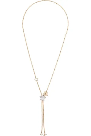 AGNÈS B. Collar con forma de estrella y logo