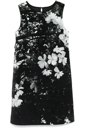 AGNÈS B. Vestido sin mangas con estampado floral