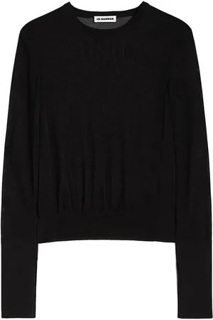 Jil Sander Suéter con cuello redondo