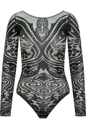 Etro Body con tatuaje estampado