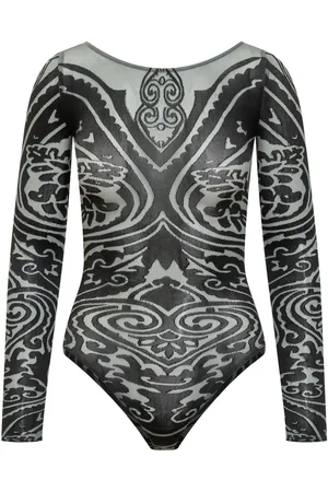 Etro Body con tatuaje estampado