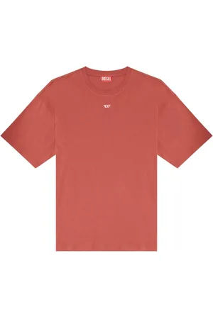 Diesel Playera de algodón orgánico con parche del logo