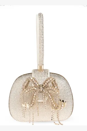 Self-Portrait Bolsa de mano con detalle de strass