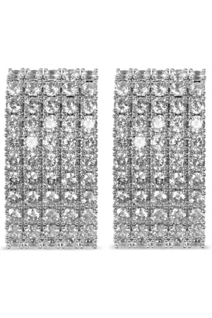 Self-Portrait Aretes Crystal Chainmail