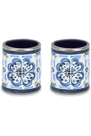 Dolce & Gabbana Set de dos anillos en porcelana para servilletas grandes
