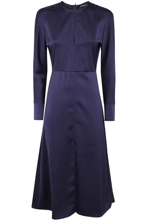 DRHOPE Vestido midi de satén