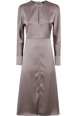DRHOPE Vestido midi de satén