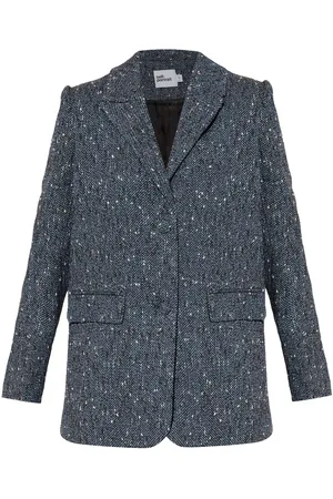 Self-Portrait Blazer de bouclé