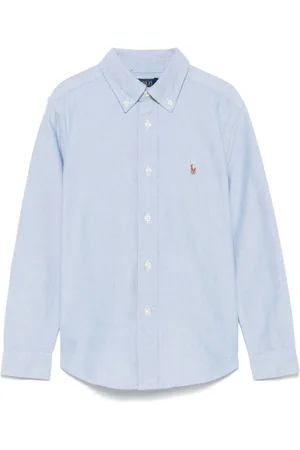 Ralph Lauren Camisa con logo bordado