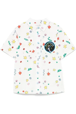 Stella McCartney Camisa con estampado gráfico